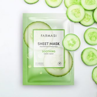 soothing sheet mask farmasi