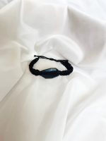 دستبند کریستال مشکی ماری گالری