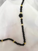 بند عینک شیک مشکی زنانه رز سیاه ماری گالری