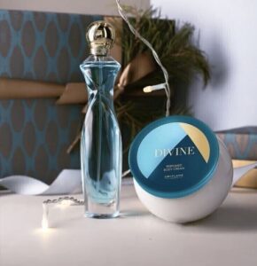 Divine oriflame perfumed body cream