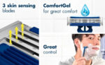 gillette blue3 comfort