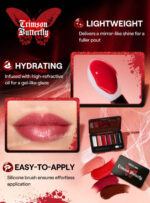 crimson butterfly palette
