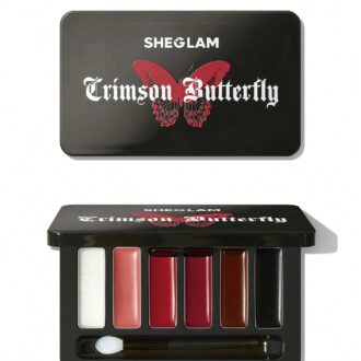 crimson butterfly palette