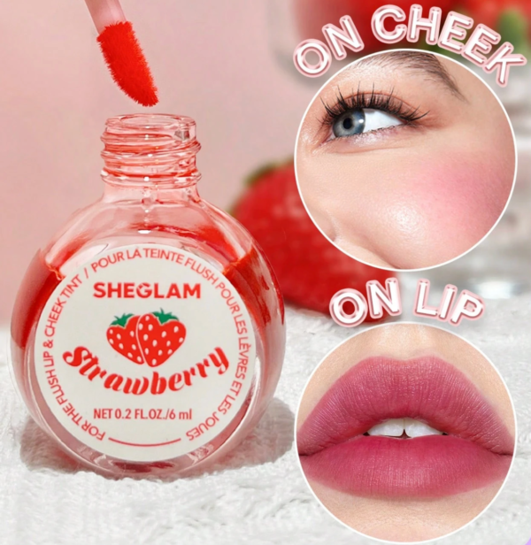 STRAWBERRY LIP & CHEEK TINT SHEGLAM