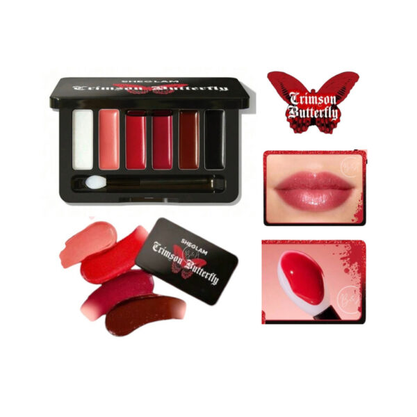 crimson butterfly palette