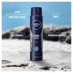 اسپری بدن فاقد الکل مردانه نیوآ مدل NIVEA Cool Kick
