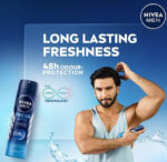 اسپری بدن فاقد الکل مردانه نیوآ Fresh Active Nivea