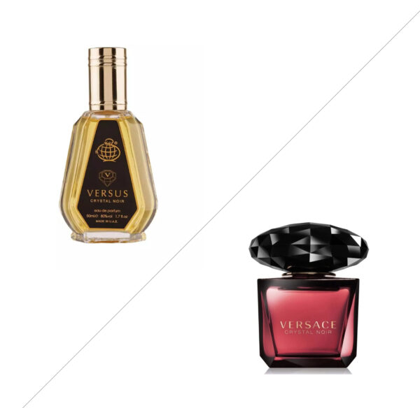 عطر ورساچه کریستال نویر فرگرانس ورد (Fragrance World Versace Crystal Noir)