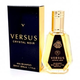 عطر ورساچه کریستال نویر فرگرانس ورد (Fragrance World Versace Crystal Noir)
