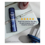 اسپری بدن فاقد الکل مردانه نیوآ مدل NIVEA Cool Kick