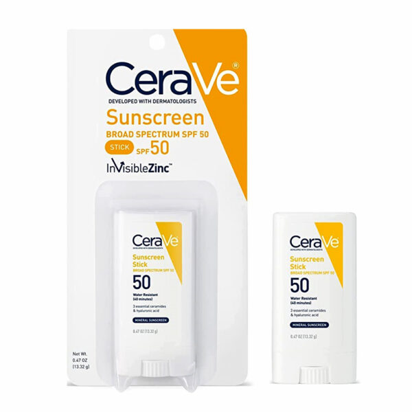 ضدآفتاب استیکی مواد معدنی سراوی حاوی زینک CeraVe Mineral Sunscreen Stick SPF 50