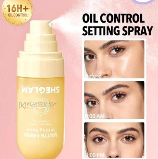 matte fresh setting spray sheglam