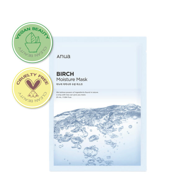 ماسک ورقه‌ای آبرسان آنوا Birch Moisture Mask