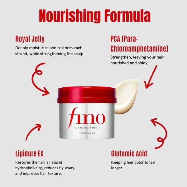 ماسک مو ترمیم کننده فینو شیسیدو FINO