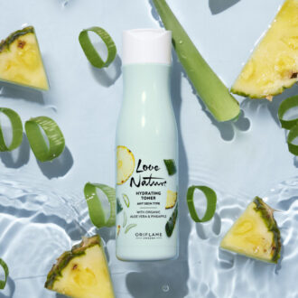 تونر آبرسان آلوئه ورا و آناناس LOVE NATURE ORIFLAME