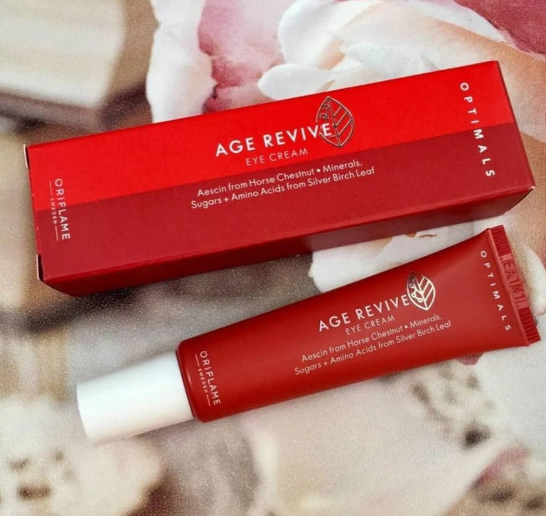 کرم دور چشم ضد پیری اوریفلیم مدل AGE REVIVE کرم دور چشم ضد پیری اوریفلیم مدل AGE REVIVE