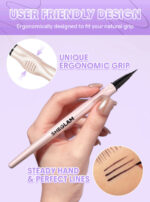 خط چشم ماژیکی مشکی شیگلم (SHEGLAM Glide Control Liquid Eyeliner)