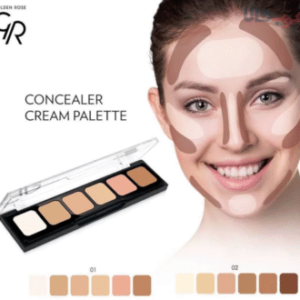 پالت کانتور و کانسیلر کرمی گلدن رز GOLDEN ROSE