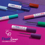 خط چشم رنگی گلدن رز مدل flash liner