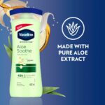 لوسیون بدن وازلین 400 میل آلوورا ALOE SOOTHE