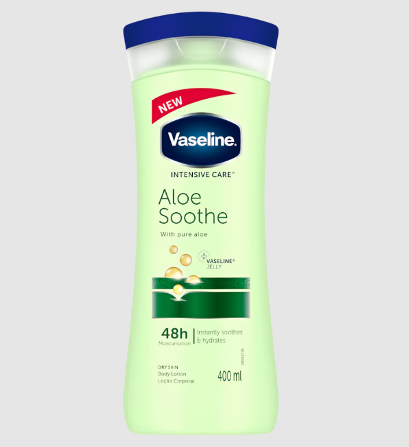 لوسیون بدن وازلین 400 میل آلوورا ALOE SOOTHE لوسیون بدن وازلین 400 میل آلوورا ALOE SOOTHE
