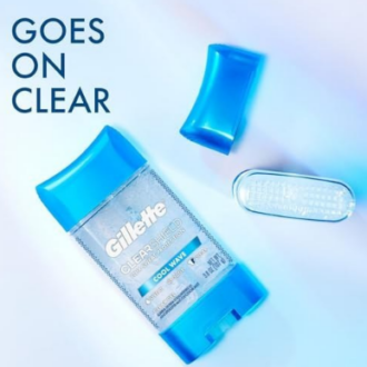 مام ژله ای ضد تعریق ژیلت Gillette مدل Clear Shield Cool Wave