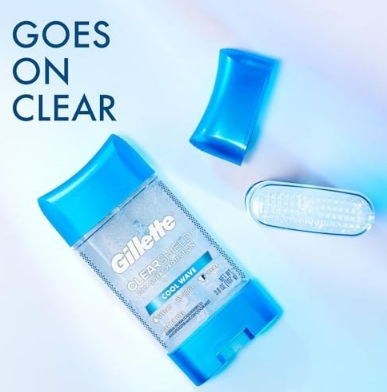 مام ژله ای ضد تعریق ژیلت Gillette مدل Clear Shield Cool Wave مام ژله ای ضد تعریق ژیلت Gillette مدل Clear Shield Cool Wave