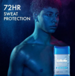 مام ژله ای ضد تعریق ژیلت Gillette مدل Clear Shield Cool Wave