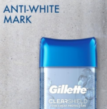 مام ژله ای ضد تعریق ژیلت Gillette مدل Clear Shield Cool Wave