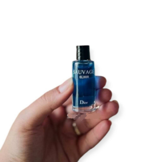 عطر مردانه مینیاتوری دیور ساواج الکسیر